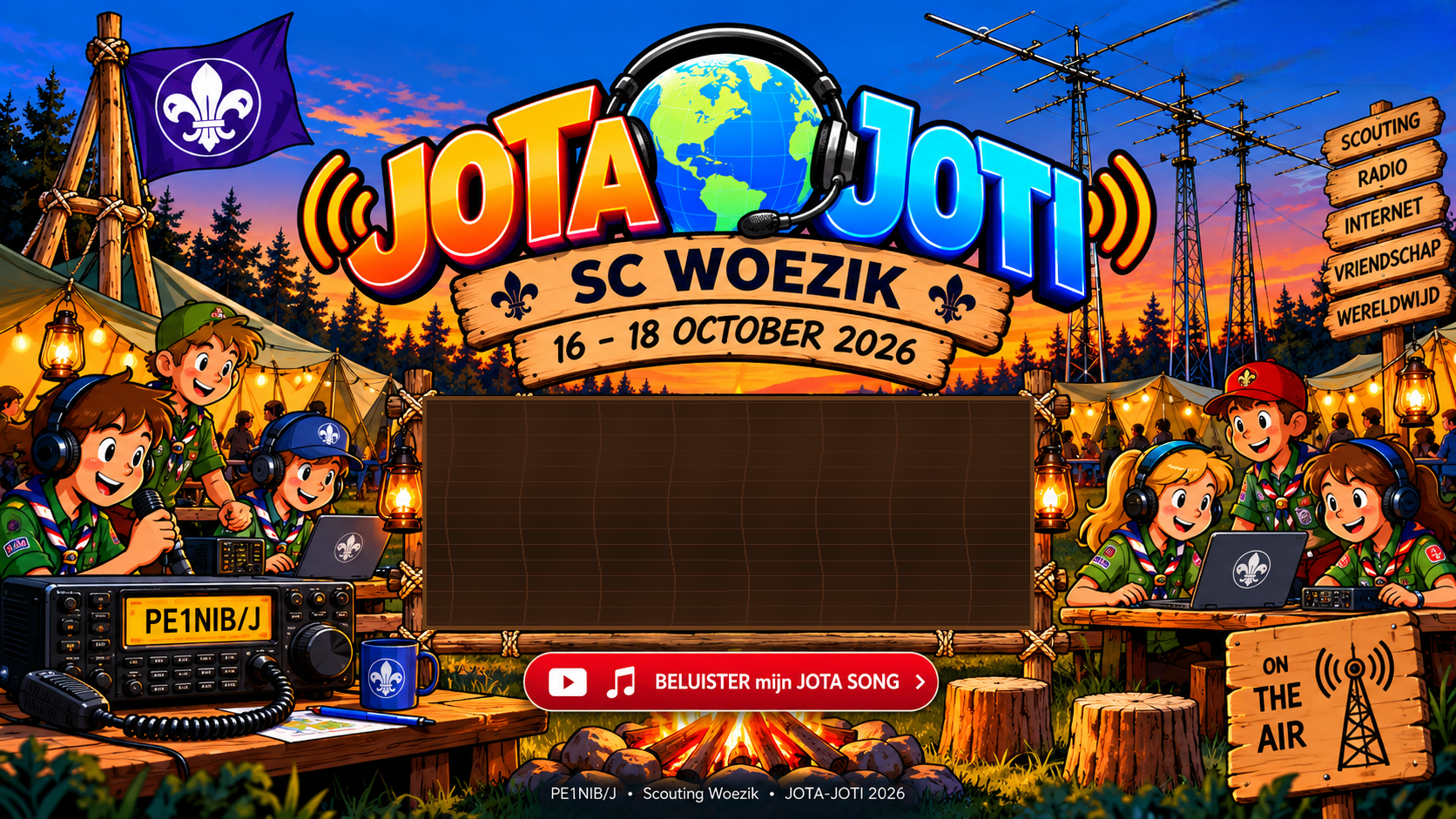 JOTA-JOTI 2026 — Scouting Woezik
