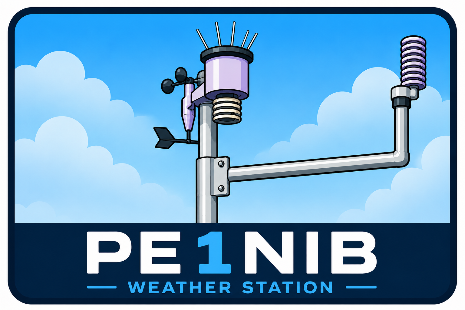PE1NIB Logo